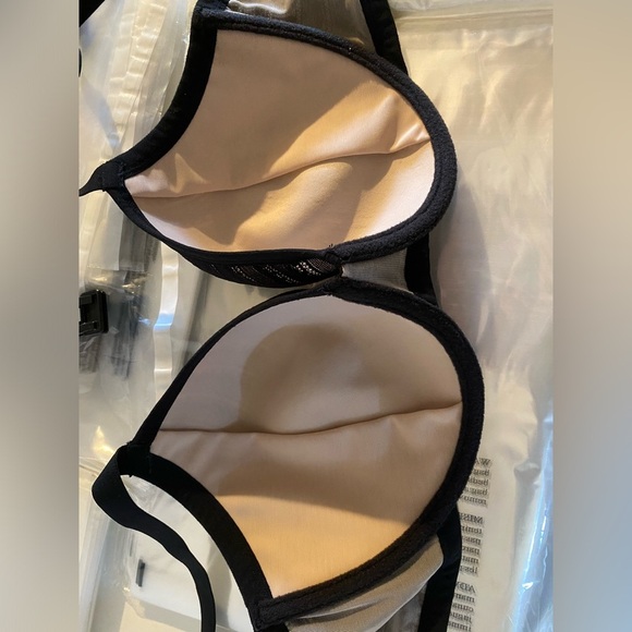 NOUVEAU FULL FIT UNDERWIRE SPACER BRA IN BLACK/LIGHT MOCHA 34G - Picture 10 of 11